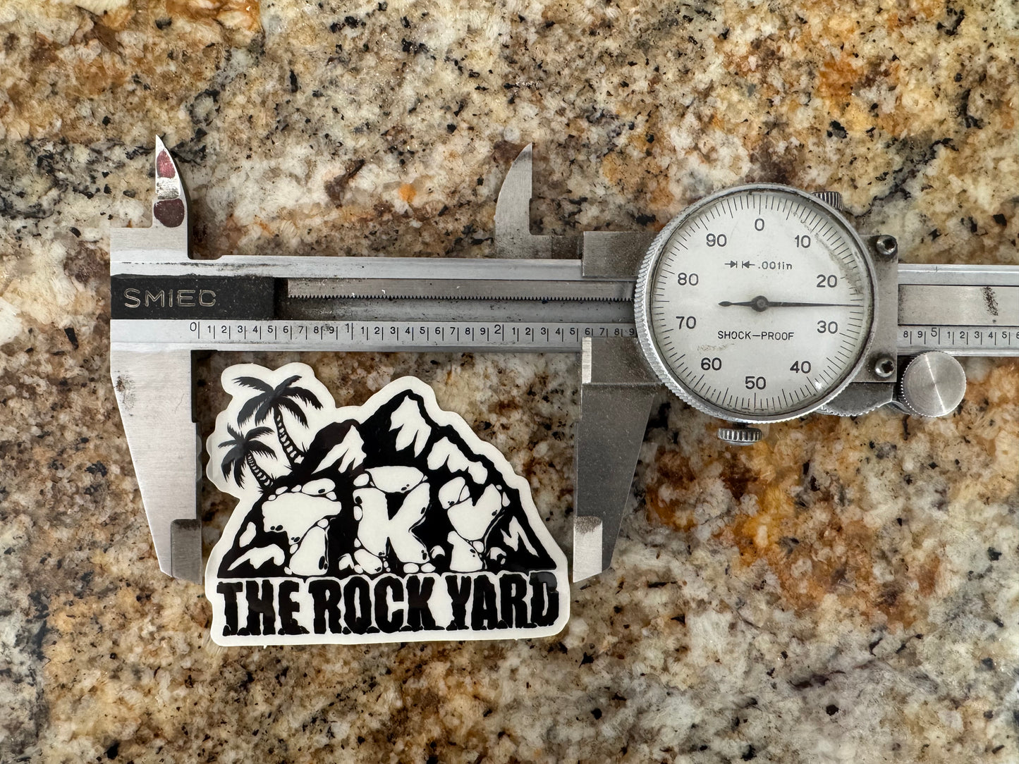 T.R.Y. RC 2.5” black/clear slap